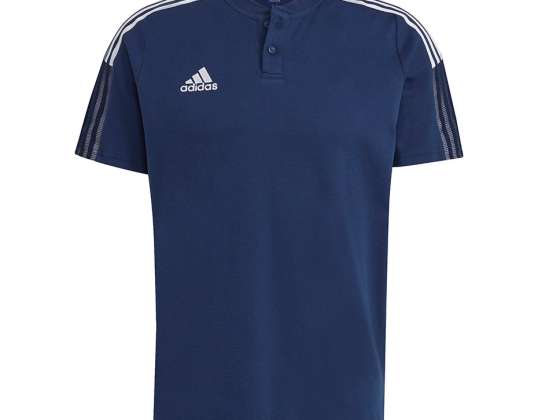 T-shirt adidas Tiro 21 Polo marineblå GH4462 GH4462 til mænd