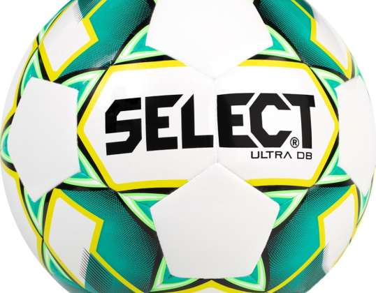 Fotbal Select Ultra DB 5 2019 alb-verde-galben 14995 14995