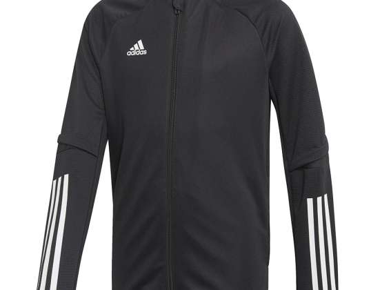Sudadera infantil adidas Condivo 20 Chaqueta de entrenamiento Y negra FS7096 FS7096