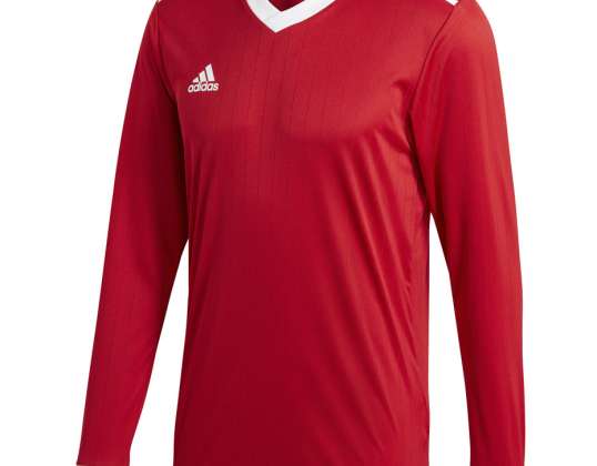 Børne T-shirt adidas Bord 18 Jersey LS JUNIOR rød CZ5456/FI5541 CZ5456/FI5541
