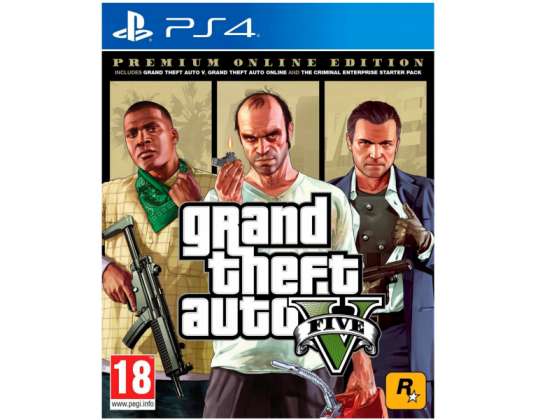 Grand Theft Auto V (GTA 5) Premium Online Edition (ES) (Multi) - PlayStation 4