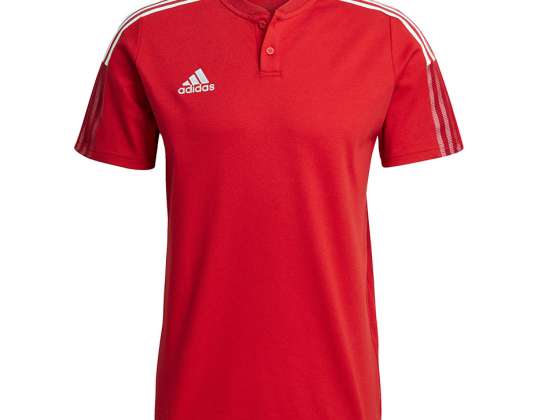 Ανδρικό μπλουζάκι adidas Tiro 21 Πόλο κόκκινο GM7365 GM7365