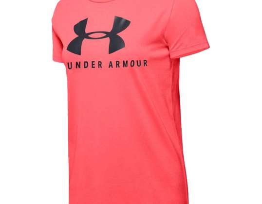 Under Armour Grafisk Sportstyle Classiccrew Coral T-shirt 1346844 820 1346844 820