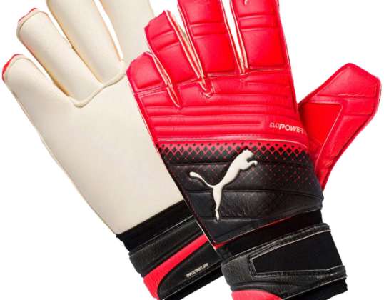 Puma Evo Power Grip 2.3 GC crveno-crno-bijele rukavice vratara 041223 20 041223 20