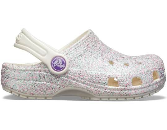 Træsko til børn Crocs Classic Glitter Clog farverige 205441 159 205441 159