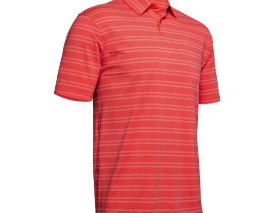 Under Armour cargado de algodón Scramble Stripe Polo 646