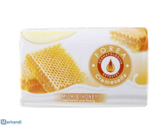 FOREA Cream Soap Mælk &; honning, 150g - Fremstillet i Tyskland -EUR1