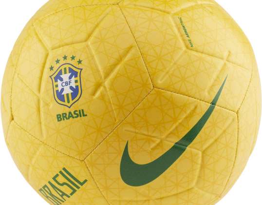 Jalkapallo Nike Brasil CBF Isku keltainen SC3922 749