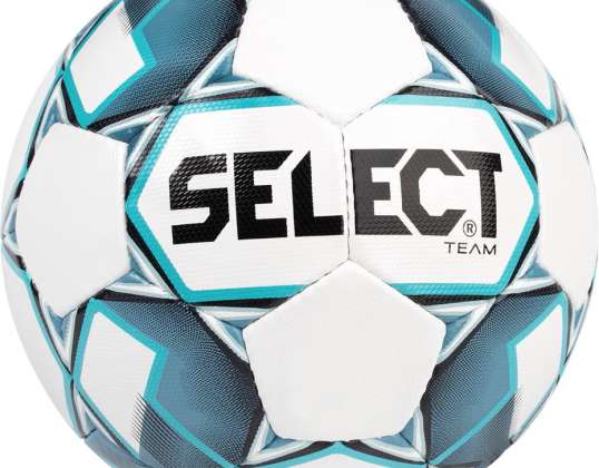 Fodbold Select Hold 5 2019 hvid-blå 16038 16038