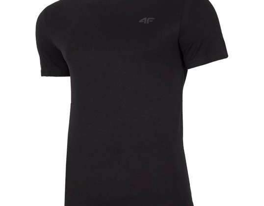 Men's T-shirt 4F deep black NOSD4 TSM300 20S