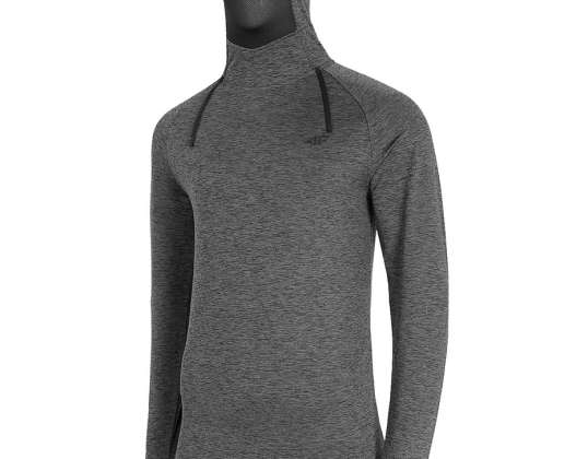 Men's thermoactive sweatshirt 4F cool light grey H4Z20 BIMD031 27M