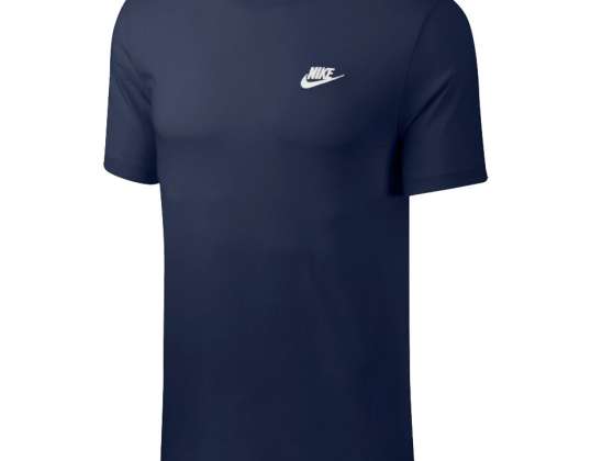 T-shirt Nike Club Tee Homme bleu marine AR4997 410 AR4997 410