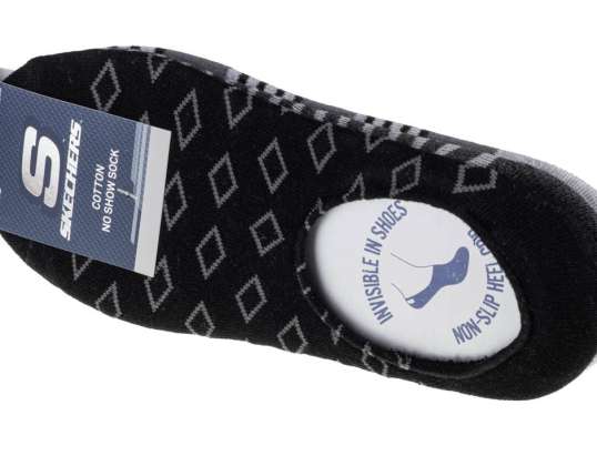 Skechers 3pk Hommes Invisibles Chaussettes S113816-JEUX S113816-JEUX