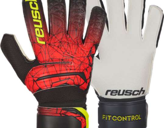Reusch Fit Control RG goalkeeper gloves red-black 3970615 705 3970615 705