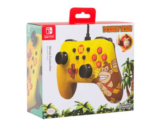 PowerA Bedrade Controller - Donkey Kong - 323081 - Nintendo Switch