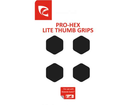 Piranha - Pro-Hex hüvelykujj markolat - Switch Lite - 397570 - Nintendo Switch