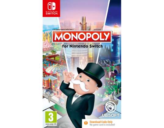 Monopol (kod i en låda) - 300117254 - Nintendo Switch