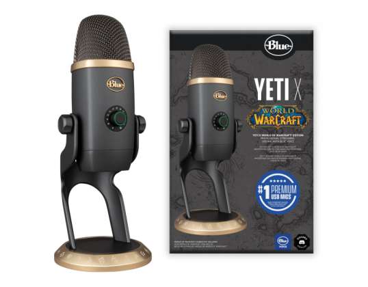 Blue - Microphone Yeti X World of Warcraft Edition - 988-000463 - PC