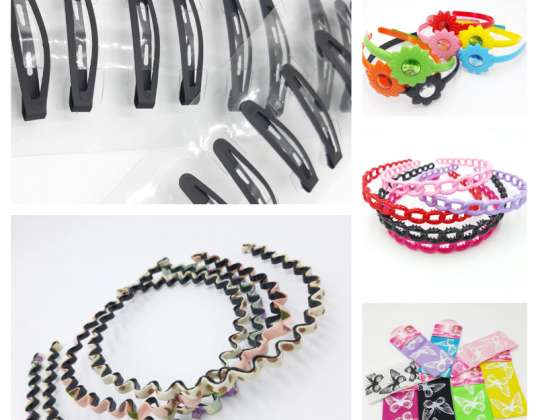 Costume jewellery and hair accessories assorted pallet, more than 5000 models REF: 1701102