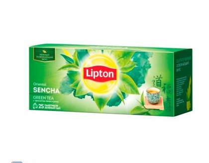 Lipton té verde oriental sencha пак 25/40 g al por mayor