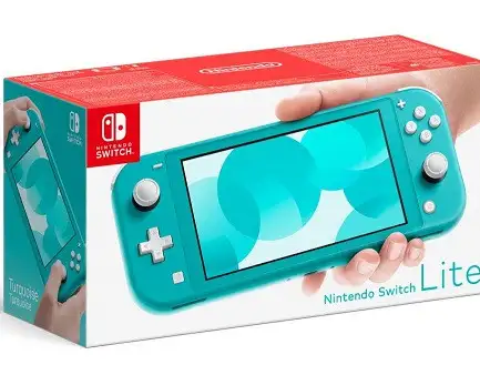Консоль Nintendo Switch Lite — бирюзовый цвет — доступно 100 единиц