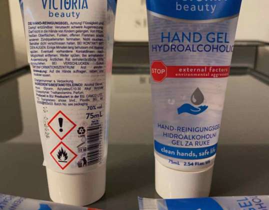 VICTORIA BEAUTY gel na ruce - 75ml // 70% obj.