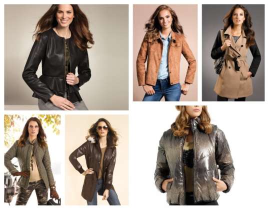 Autumn winter women&#39;s jackets assorted lot REF: 171822