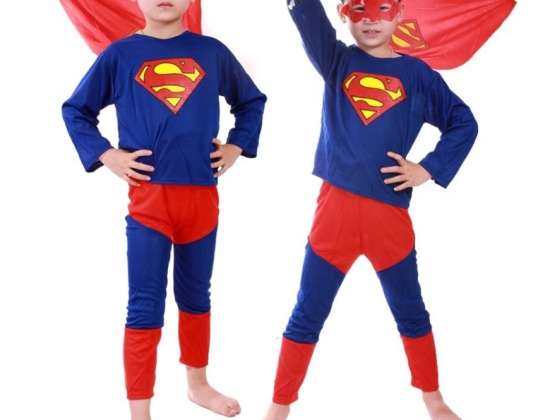 Superman Kostüm Kostüm Größe S 95-110cm