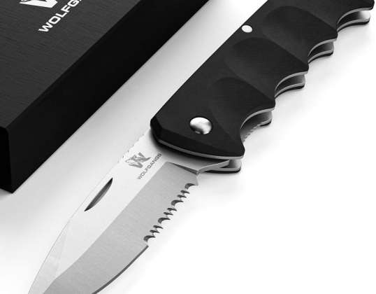 Wolfgang&#39;s FLUCTUS two-hand knife I multifunctional blade