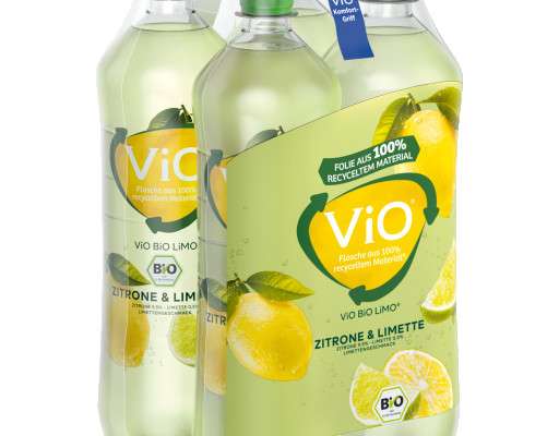 CC ViO Bio Lemon + Holunder Limonade + Wasser spritzig