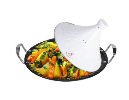 Porslin tagine + sten effekt