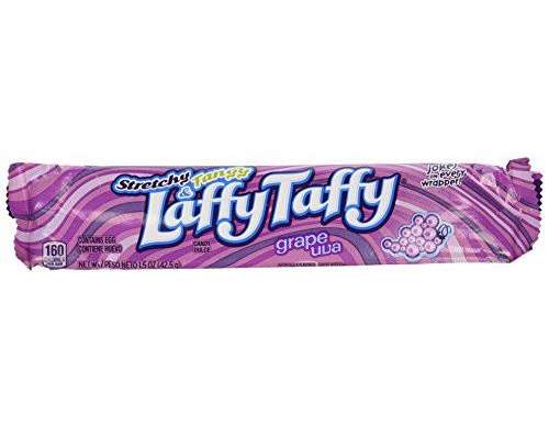 Laffy Taffy vynuogių saldainiai 1,5 uncijos / 24 ct