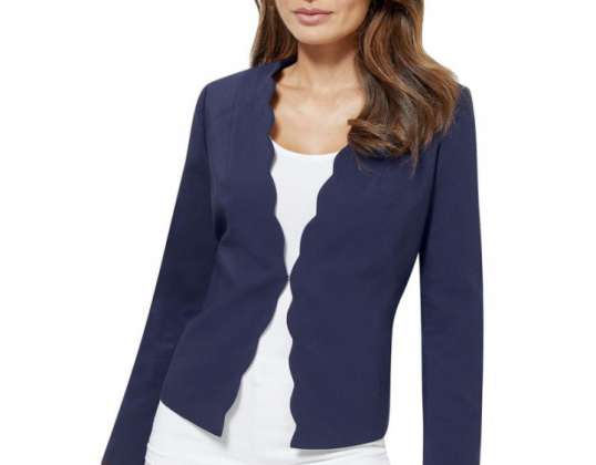 Dark blue Bonprix women blazers - short jackets