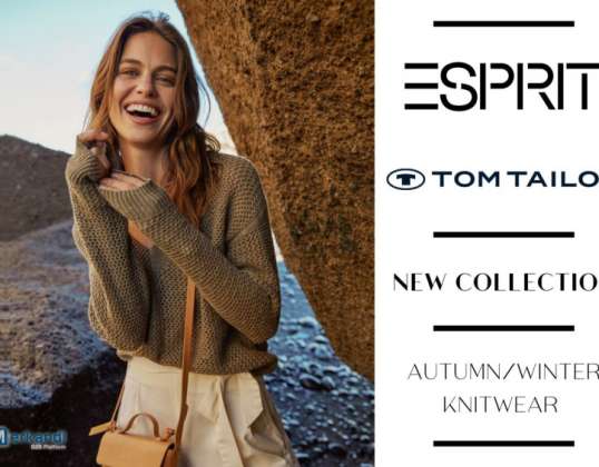 КОЛЛЕКЦИЯ ЖЕНСКОГО ТРИКОТАЖА ОТ ESPRIT И TOM TAILOR - 5,40 EUR / ШТ.