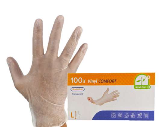 Vinyl gloves disposable gloves