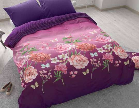 Housses de couette 1 personne Violet Zensation 140x200cm