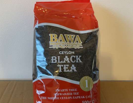 Bawa Ceylon tea - imported directly from Sri Lanka