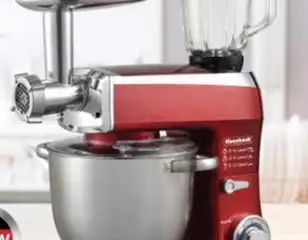 Dough machine 3in1 SC-266C Red by Eisenbach