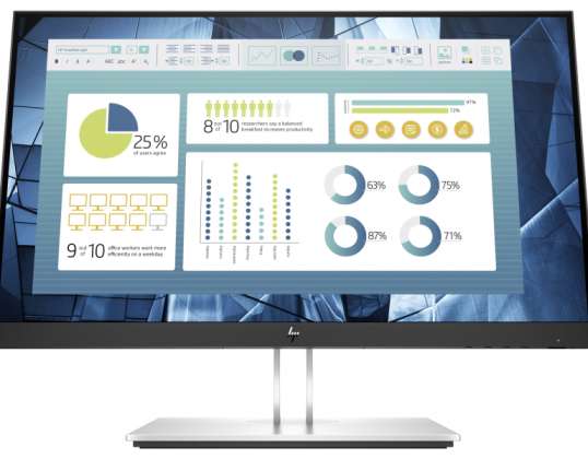 Светодиодный дисплей HP E22 G4 - 55,9 см (22) - 1920 x 1080 Full HD - 9VH72AA#ABB