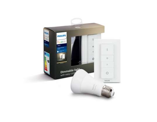 Philips Hue - E27 Wireless & Dimming Kit - White - Bluetooth - 929001821603