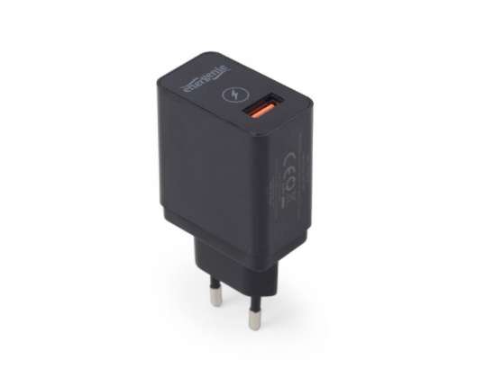 EnerGenie EG-UQC3-01 - Interno - AC - 12 V - 1,5 A - Nero EG-UQC3-01