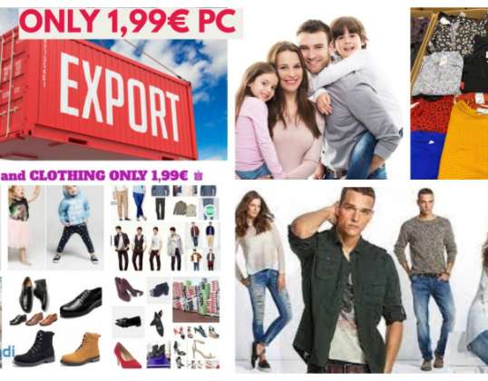 Exportbehållare för kläder och skor REF: 175503