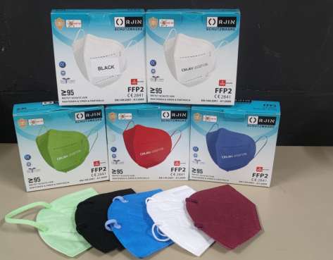 Mascarilla FFP2 5 capas | CE 2163 | de colores