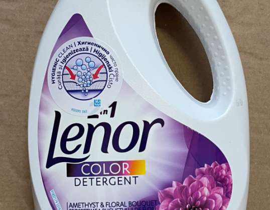 Специальные остатки моющего средства Lenor Color Amethyst liquid 205 шт.