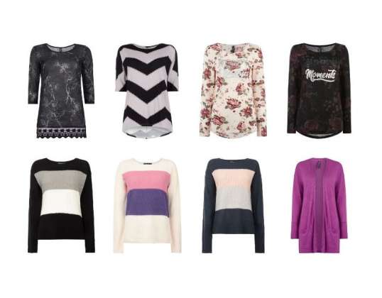 Neue Markenpullover für Damen sortiert Verschiedene Modelle verfügbar REF: 1615