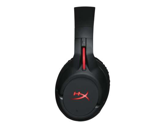 Kingston HyperX Cloud Flight - Słuchawki -Gaming - Czarny - Czerwony - Obuuszne - Sterowanie obrotowe HX-HSCF-BK/