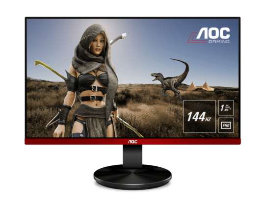 AOC 90 -sarjan G2590FX-tietokoneen näyttö 62,2 cm (24,5 tuumaa) 1920 x 1080 pikseliä Full HD LCD musta
