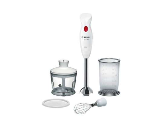 Bosch MSM24500 Immersion blender 400W Red, White blender