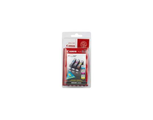 Canon CLI-521 C / M / Y Original Cyan, Magenta, Yellow 3 piece(s)