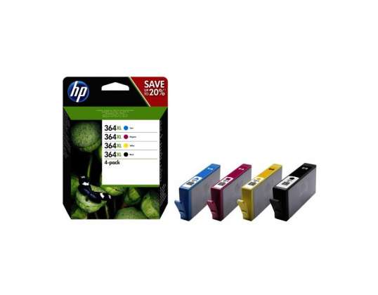 HP 364XL N9J74AE 4-pack inkt